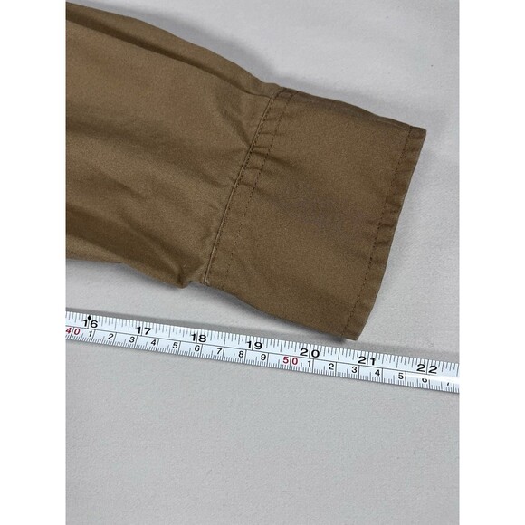 Cabela's Safari Series Shirt M Tall Long Sleeve Utility Vented Tan - Picture 10 of 12
